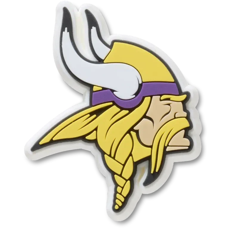 NFL Minnesota Vikings Logo Jibbitz™-Anstecker NFL Minnesota Vikings Logo Jibbitz™-Anstecker