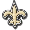 NFL New Orleans Saints Logo Jibbitz™-Anstecker
