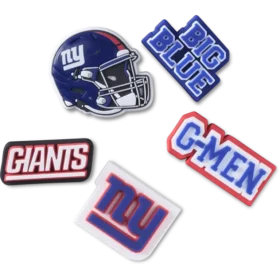 NFL New York Giants 5er-Pack Jibbitz-Schuhanhänger