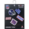 NFL New York Giants 5er-Pack Jibbitz-Schuhanhänger NFL New York Giants 5er-Pack Jibbitz-Schuhanhänger