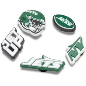 NFL New York Jets 5er-Pack Jibbitz-Schuhanhänger