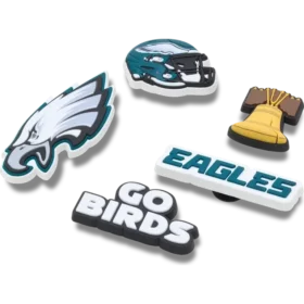 NFL Philadelphia Eagles 5er-Pack Jibbitz-Schuhanhänger