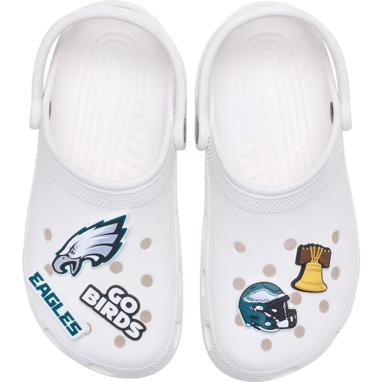 NFL Philadelphia Eagles 5er-Pack Jibbitz-Schuhanhänger NFL Philadelphia Eagles 5er-Pack Jibbitz-Schuhanhänger