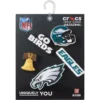 NFL Philadelphia Eagles 5er-Pack Jibbitz-Schuhanhänger NFL Philadelphia Eagles 5er-Pack Jibbitz-Schuhanhänger