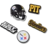 NFL Pittsburgh Steelers 5er-Pack Jibbitz-Schuhanhänger NFL Pittsburgh Steelers 5er-Pack Jibbitz-Schuhanhänger