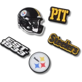 NFL Pittsburgh Steelers 5er-Pack Jibbitz-Schuhanhänger