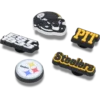 NFL Pittsburgh Steelers 5er-Pack Jibbitz-Schuhanhänger NFL Pittsburgh Steelers 5er-Pack Jibbitz-Schuhanhänger