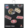 NFL San Francisco 49ers 5er-Pack Jibbitz-Schuhanhänger NFL San Francisco 49ers 5er-Pack Jibbitz-Schuhanhänger