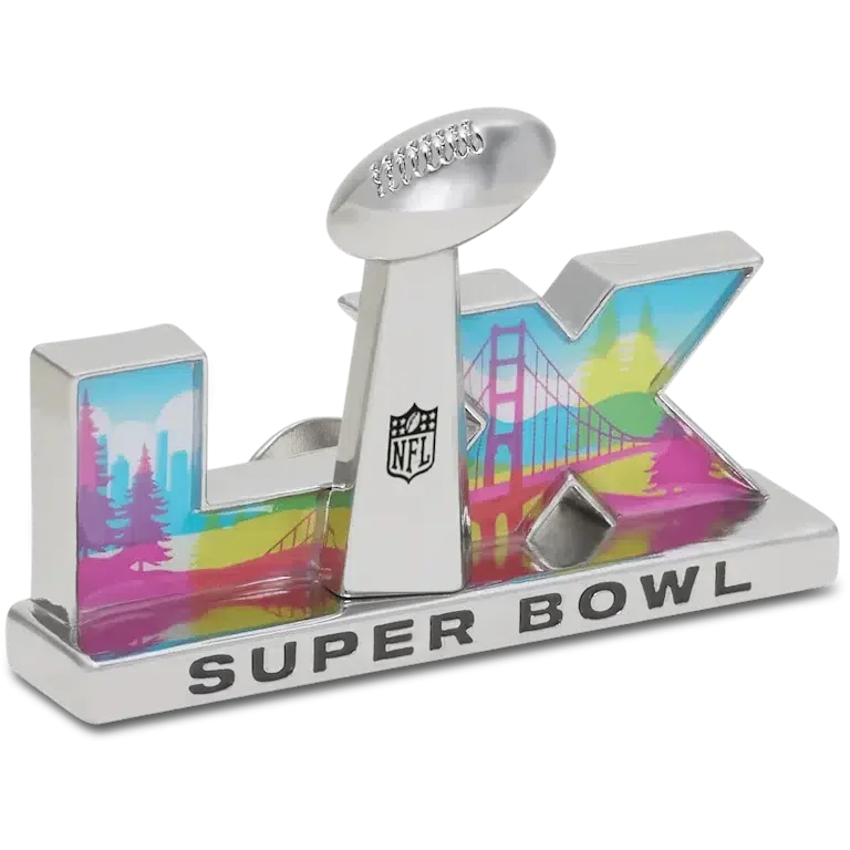 NFL Super Bowl LX Jibbitz-Schuhanhänger NFL Super Bowl LX Jibbitz-Schuhanhänger
