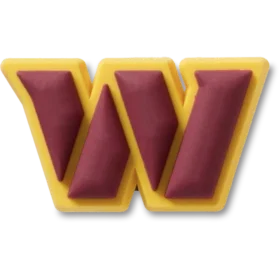 NFL Washington Commanders Logo Jibbitz™-Anstecker
