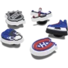 NHL® Montreal Canadiens® 5er-Pack Jibbitz™-Anstecker