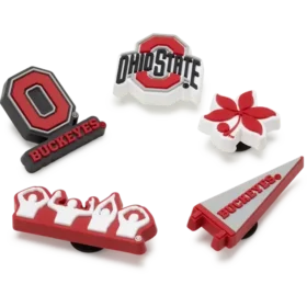 Ohio State University 5er-Pack Jibbitz-Anstecker