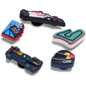Oracle Red Bull Racing Crocs 5er-Pack Jibbitz™-Schuhanhänger
