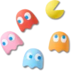 Pacman II 5er-Pack Jibbitz-Anstecker