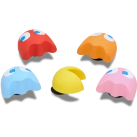 Pacman II 5er-Pack Jibbitz-Anstecker