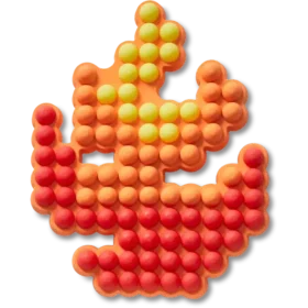 Perlenbesetzte «Flame»-Jibbitz™-Anstecker
