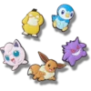 Pokémon-Mischpackung mit 5 Jibbitz-Ansteckern Pokémon-Mischpackung mit 5 Jibbitz-Ansteckern