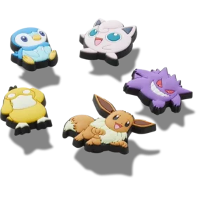 Pokémon-Mischpackung mit 5 Jibbitz-Ansteckern
