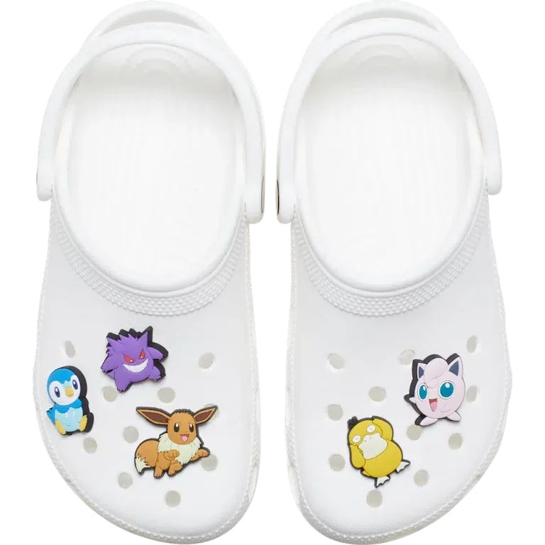 Pokémon-Mischpackung mit 5 Jibbitz-Ansteckern Pokémon-Mischpackung mit 5 Jibbitz-Ansteckern