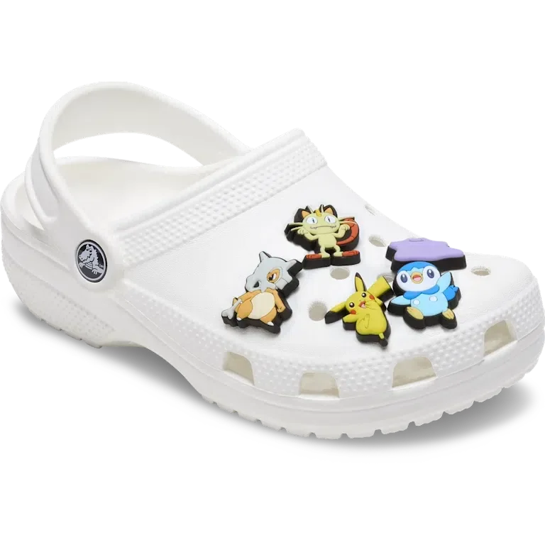 Pokémon-Mischung, 5er-Pack Jibbitz-Anstecker Pokémon-Mischung, 5er-Pack Jibbitz-Anstecker