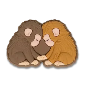 «Punch the Monkey and His Bestie» Jibbitz-Schuhanhänger
