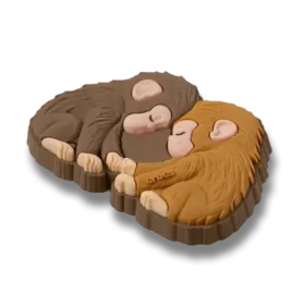 «Punch the Monkey and His Bestie» Jibbitz-Schuhanhänger
