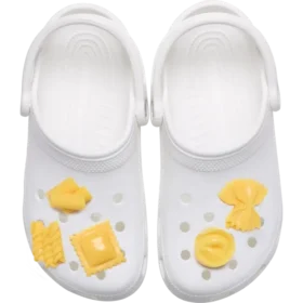 Realistische Pasta – 5er-Pack Jibbitz-Anstecker