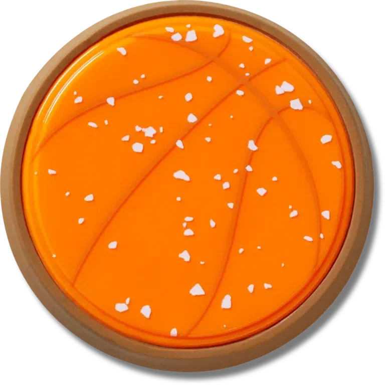 Reflektierende Icedvice-Basketball-Jibbitz™-Anstecker Reflektierende Icedvice-Basketball-Jibbitz™-Anstecker