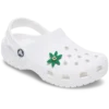 Retro-grüne Spinner-Blume Jibbitz™-Anstecker