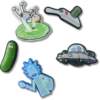 Rick and Morty 5er-Pack Jibbitz-Anstecker Rick and Morty 5er-Pack Jibbitz-Anstecker