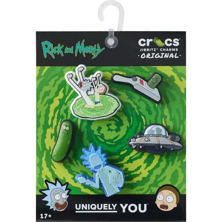 Rick and Morty 5er-Pack Jibbitz-Anstecker Rick and Morty 5er-Pack Jibbitz-Anstecker