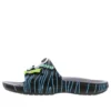 Ron English x Classic Bootlegger Slides «Black Blue»