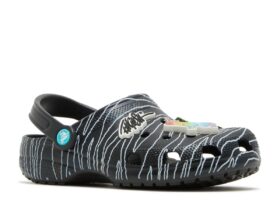 Ron English x Classic Clog Kids «Party Animals – Zebra Black»