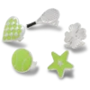 Sandal C-Anhänger «Lucky Sport», 5er-Pack Jibbitz-Anstecker Sandal C-Anhänger «Lucky Sport», 5er-Pack Jibbitz-Anstecker