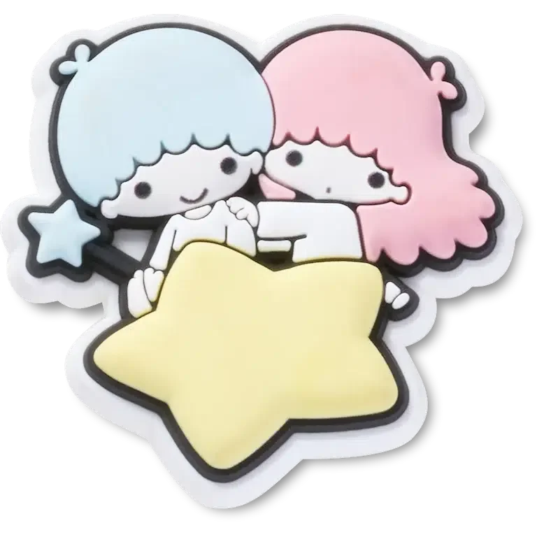 «Sanrio Littletwinstars Jibbitz-Schuhanhänger» «Sanrio Littletwinstars Jibbitz-Schuhanhänger»