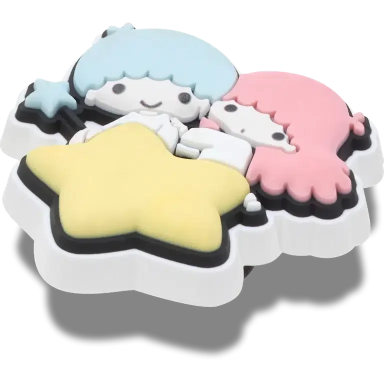 «Sanrio Littletwinstars Jibbitz-Schuhanhänger» «Sanrio Littletwinstars Jibbitz-Schuhanhänger»