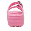 Saturday Plateau-Sandale mit getauchter Schnalle «Pink Lemonade»