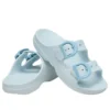 Saturday Sandale mit Emaille-Schnalle «Vapor Ice»