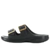 Saturday Sandale mit Metall-Schnalle «Black»