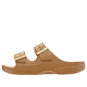 Saturday-Sandale mit Metall-Schnalle «Sepia»