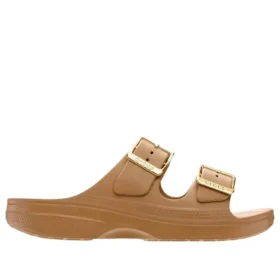 Saturday-Sandale mit Metall-Schnalle «Sepia»