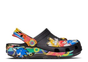 SEGA Sonic The Hedgehog x Crocs Classic Clog TD «Black Multi Color»