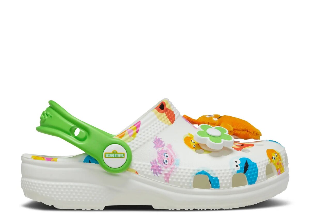Sesamstrasse x Classic Clog Kleinkind «Be Seen» Sesamstrasse x Classic Clog Kleinkind «Be Seen»