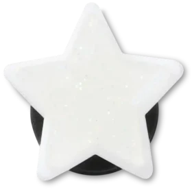 Silberne «Bright Star» Jibbitz™-Anstecker