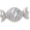 Silberne Jibbitz-Anstecker «Smt Gem Candy Piece»