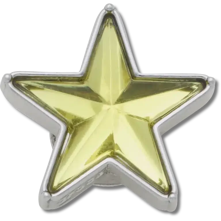 Silberne und grüne Smt-Gem-Star-Jibbitz-Anstecker Silberne und grüne Smt-Gem-Star-Jibbitz-Anstecker