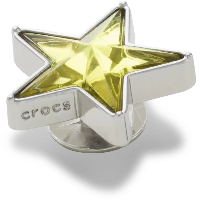 Silberne und grüne Smt-Gem-Star-Jibbitz-Anstecker Silberne und grüne Smt-Gem-Star-Jibbitz-Anstecker