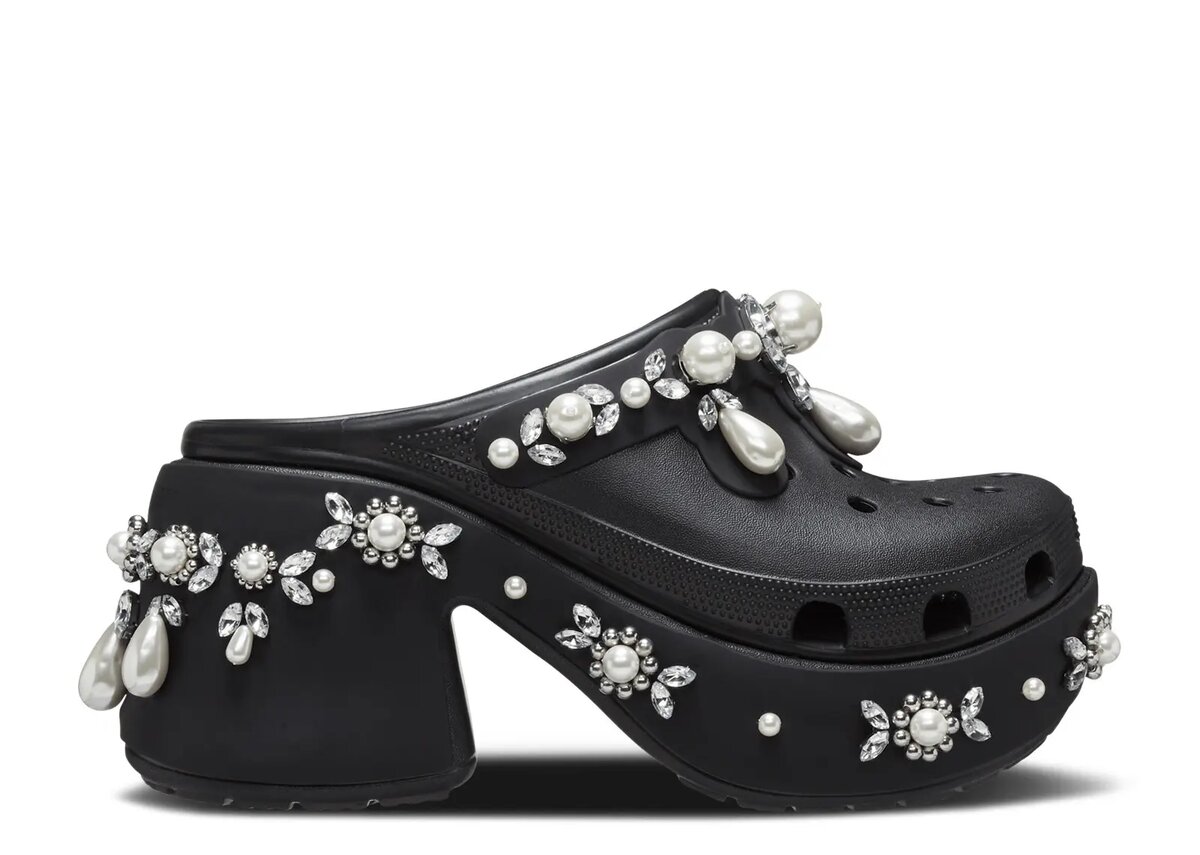 Simone Rocha x Siren Spiked Clog «Schwarz» Simone Rocha x Siren Spiked Clog «Schwarz»