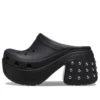 Siren Clogs mit Nieten «Black»