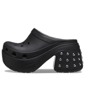 Siren Clogs mit Nieten «Black»